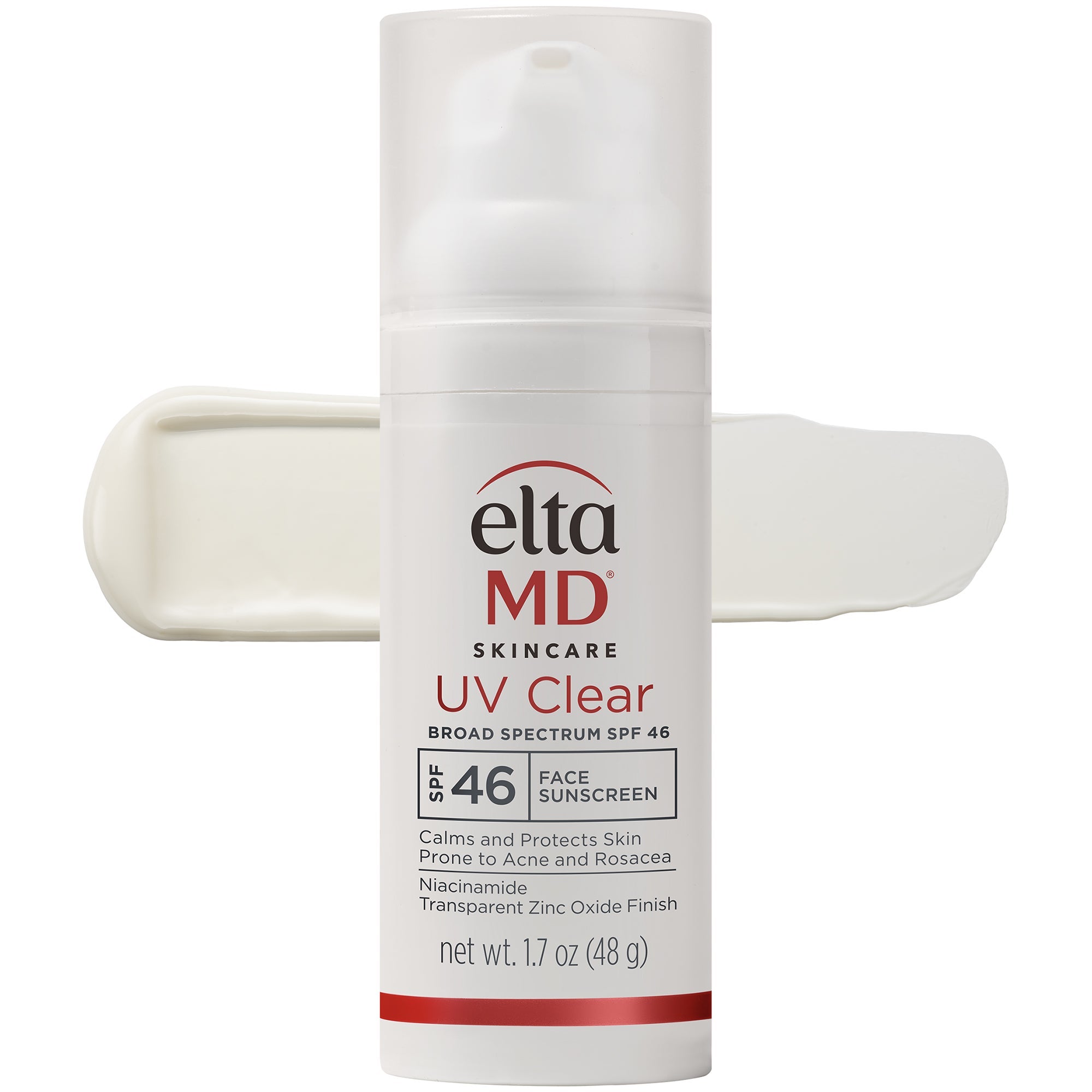 Protetor solar EltaMD UV Clear SPF 46 sem cor, 48 g