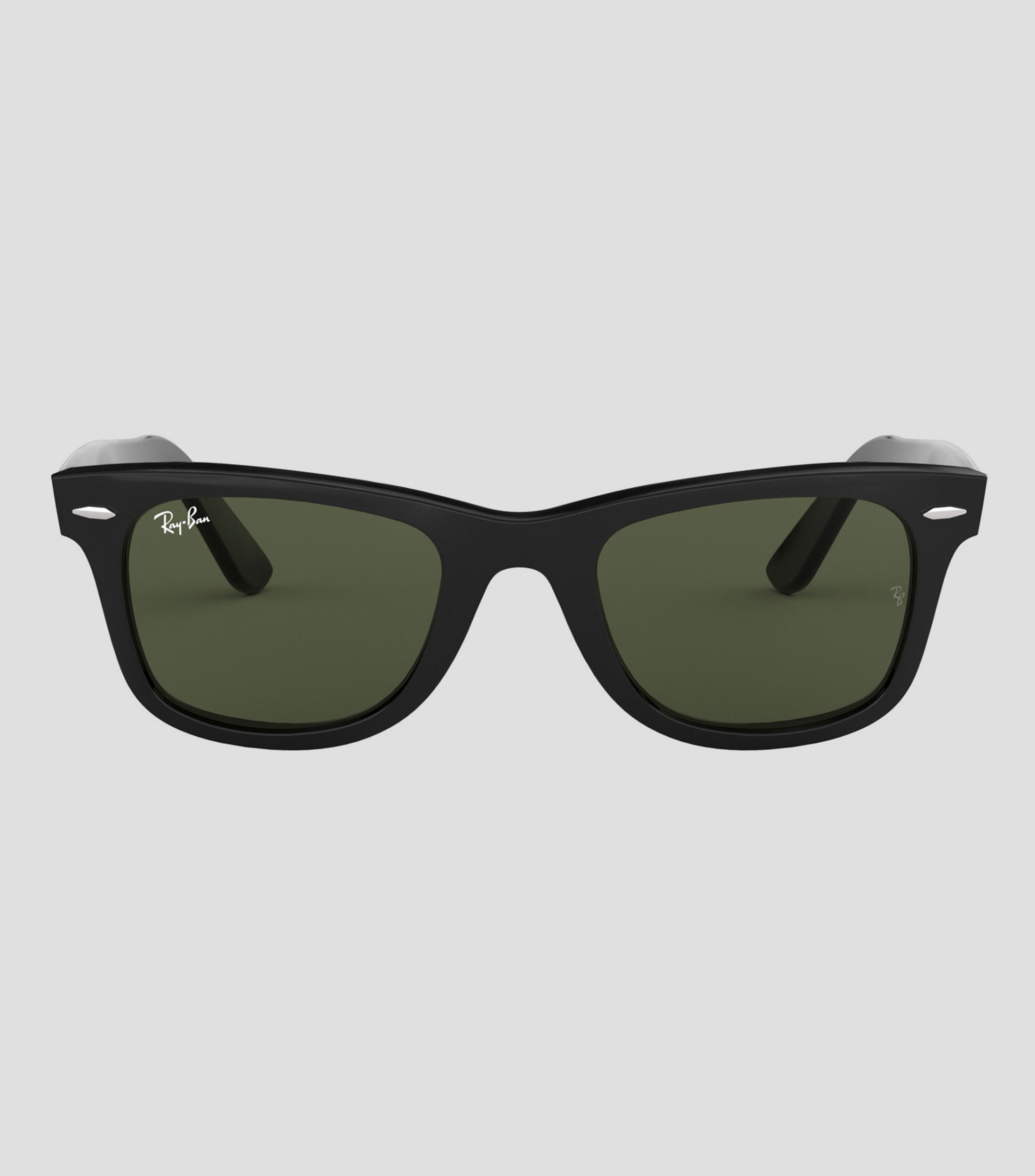 Oculos Ray-Ban Original Wayfarer RB2140 preto com lente verde G-15