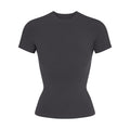 SKIMS — Camiseta Cotton Jersey Soot - original dos EUA, Encomendas USA Ed.002