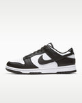 Tenis Nike Dunk Low feminino branco e preto, Panda