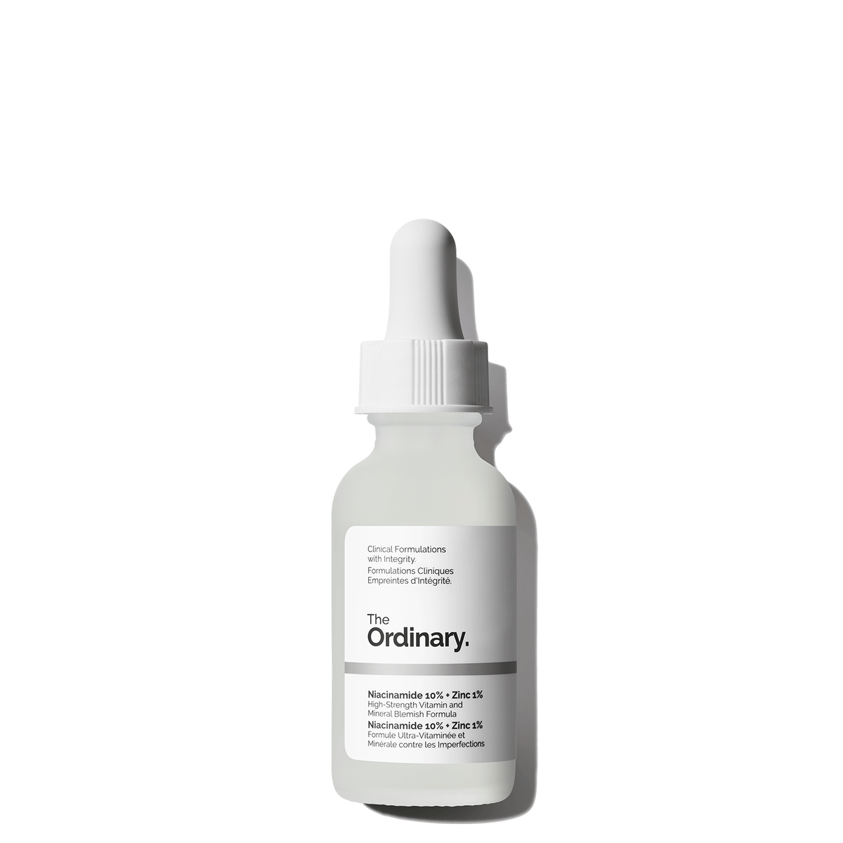 Serum The Ordinary Niacinamide 10% + Zinc 1%, frasco conta-gotas de 30 ml